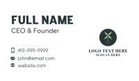 Natural Leaf Windmill  Business Card Image Preview