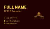 Premium Pyramid Marketing Business Card Design