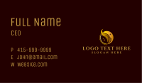 Feather Quill Writing Business Card Image Preview