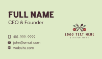 Tomato Organic Dining Business Card Image Preview
