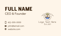 Natural Juice Outdoor Mountain Business Card Image Preview