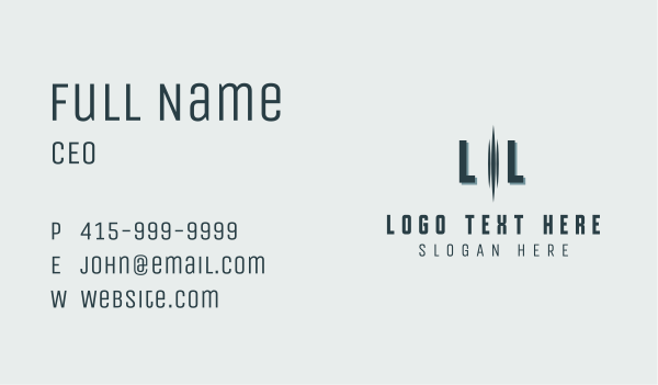 Letter Business Firm Business Card Design Image Preview