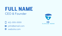 Water Shield Sanitizer Business Card Image Preview