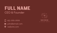Boutique Beauty Lifestyle Business Card Image Preview