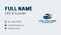 Logistics Vehicle Truck Business Card Image Preview