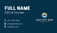 Ocean Cruise Travel Business Card Preview