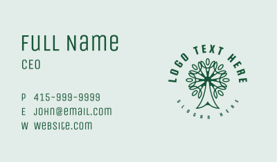 Human Tree Community Business Card Image Preview