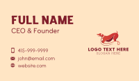 Pet Dog Leash  Business Card Image Preview