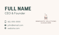 Bunny Rabbit Veterinary Business Card Image Preview