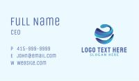 Spiral Globe Business Business Card Image Preview