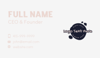 Graffiti Ink Splatter Wordmark Business Card Image Preview