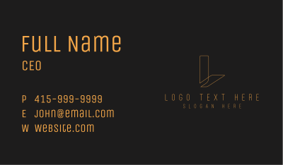 Apparel Brand Boutique Business Card Image Preview