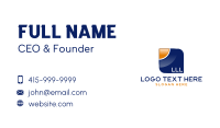 Modern Innovation Insurance Business Card Preview