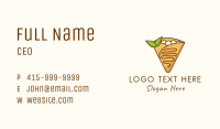 Healthy Vegan Crepe Business Card Image Preview