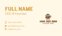 Bread Sheriff Mascot Business Card Image Preview