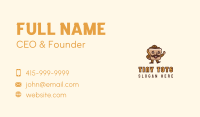 Bread Sheriff Mascot Business Card Image Preview