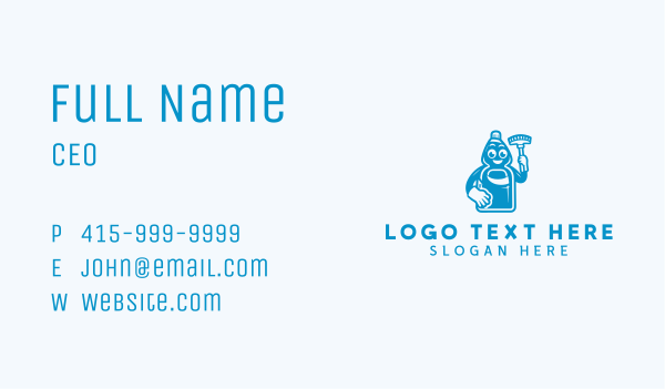 Detergent Sanitation Cleaning Business Card Design Image Preview