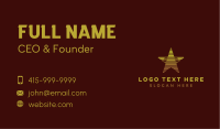 Professional Star Agency Business Card Image Preview