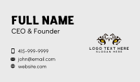 Tiger Eye Wildlife Business Card Preview