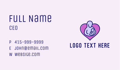 Parenting Heart Charity  Business Card Image Preview