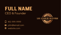 Premium Star Company Business Card Image Preview
