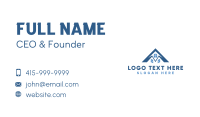 Home Improvement Roofing Business Card Design