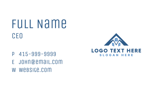 Home Improvement Roofing Business Card Design Image Preview