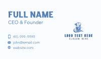 Sanitation Cleaning Bucket Business Card Image Preview
