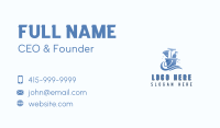 Sanitation Cleaning Bucket Business Card Image Preview