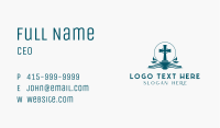 Holy Cross Bible Business Card Image Preview