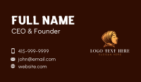 Arab Lady Hijab Business Card Preview