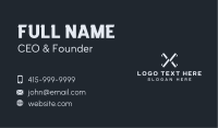 Startup Tech Firm Letter X Business Card Image Preview