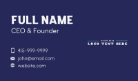 Cyber Hacker Wordmark Business Card Design