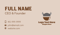 Viking Soup Bowl  Business Card Image Preview