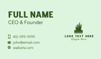 Lawn Soil Grass Business Card Design