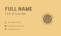 Craft Beer Brewing Business Card Design