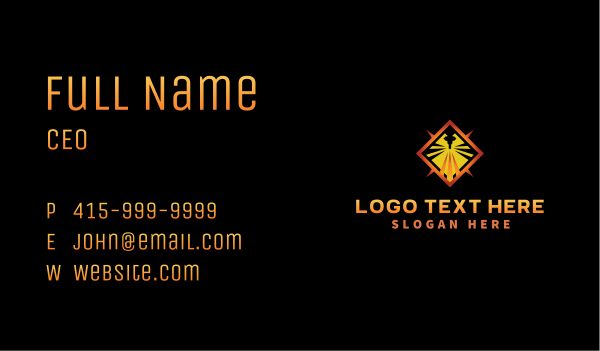Laser Engraving Fabrication Business Card Design Image Preview