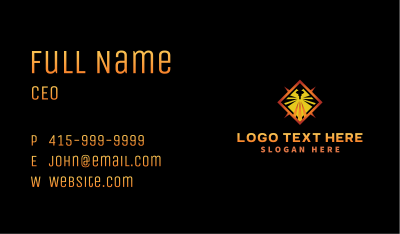 Laser Engraving Fabrication Business Card Image Preview
