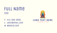 Castle Toy Store Inflatable Business Card Image Preview