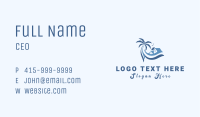 Beach Island House Business Card Image Preview
