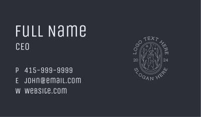 Artisanal Candle Maker Business Card Image Preview