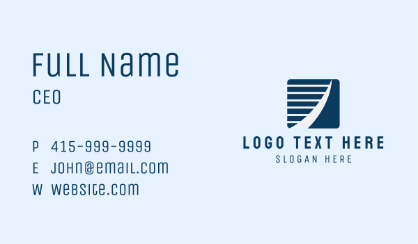 Generic Business Square Business Card Design Image Preview