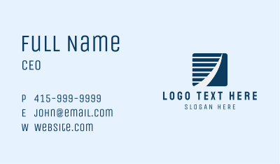Generic Business Square Business Card Image Preview