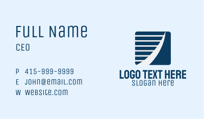 Generic Business Square Business Card
