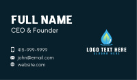 Water Droplet Leaf Business Card Image Preview