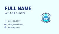 Whale Zipper Tailor Business Card Image Preview