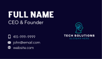 Brain Circuit AI Business Card Image Preview