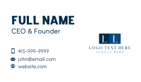 Generic Consulting Firm Business Card Preview
