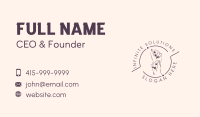 Nail Spa Salon Business Card Image Preview