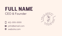 Nail Spa Salon Business Card Image Preview